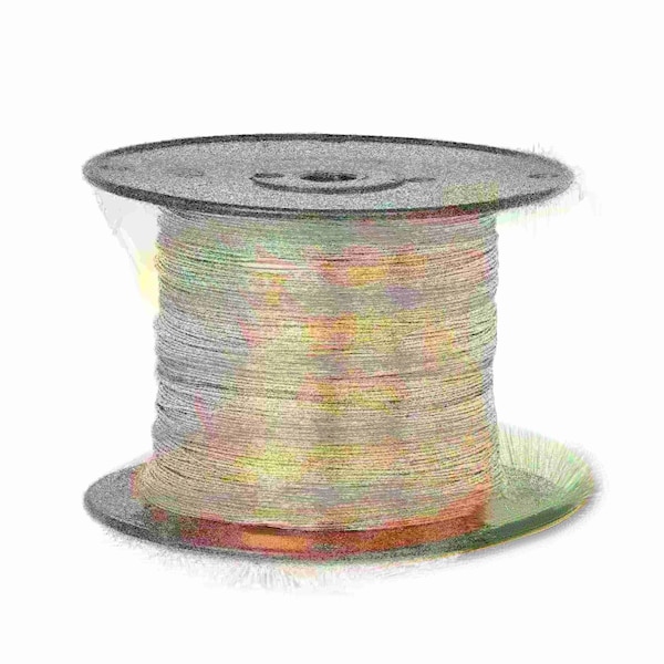 Bare Copper Wire, Buss Wire, 14 AWG, 1000' Length, 0.0641" Diameter, Natural